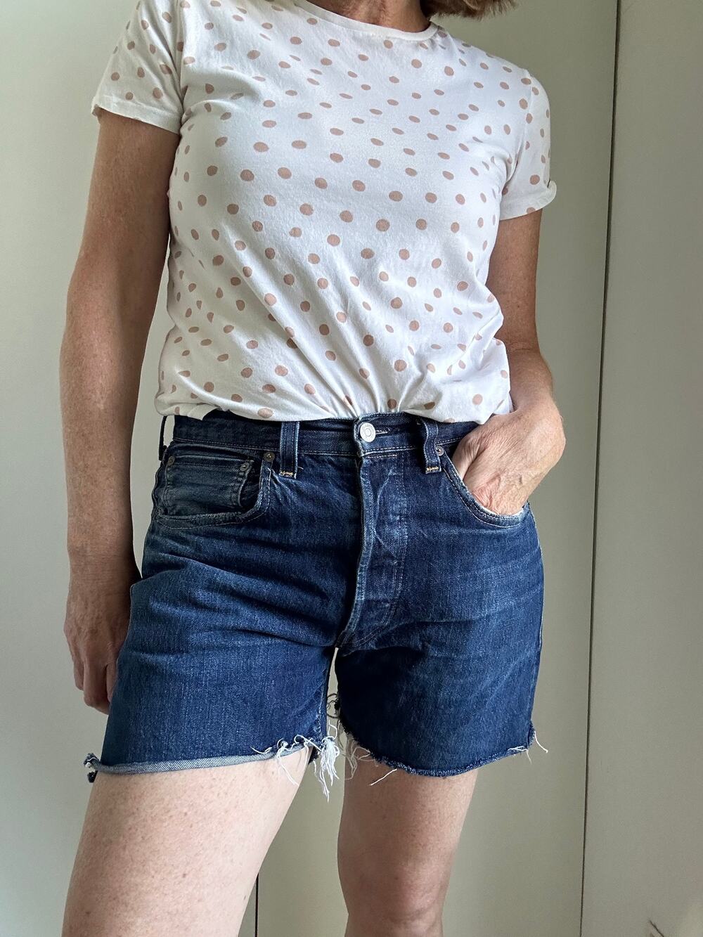 Levi's Vintage 501 XX Denim Cut Off Shorts Size 30" Selvage Big E ReSummer